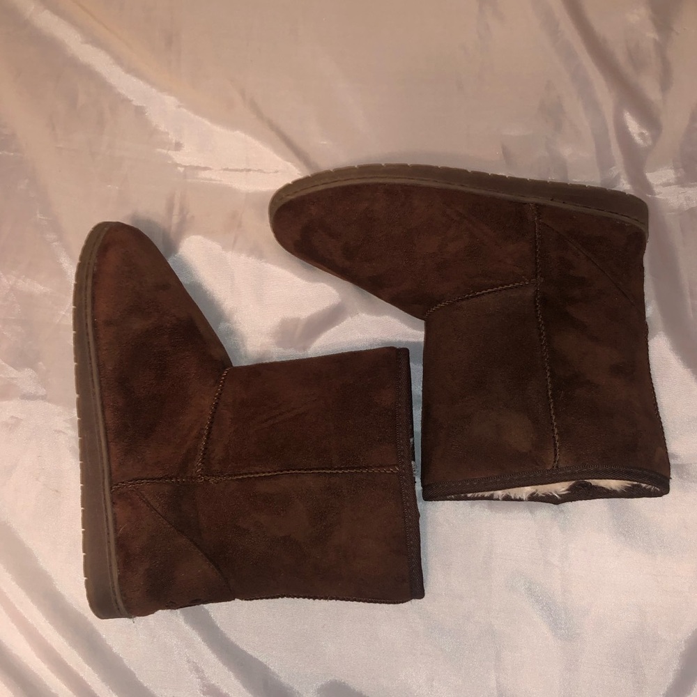 Dawgs women’s Boots brown with Plush Lining - Picture 6 of 11